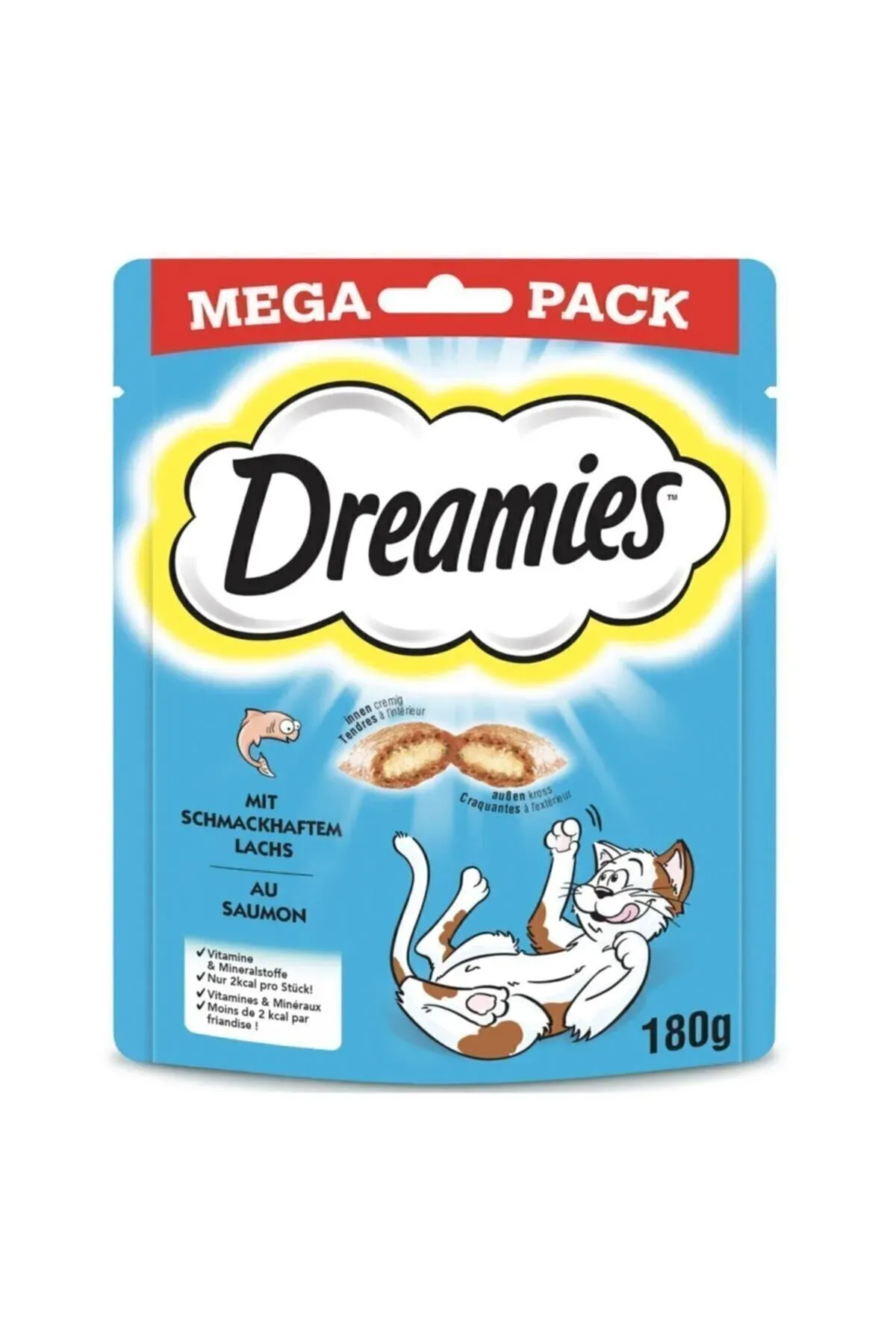 Dreamies Mega Somonlu 180g