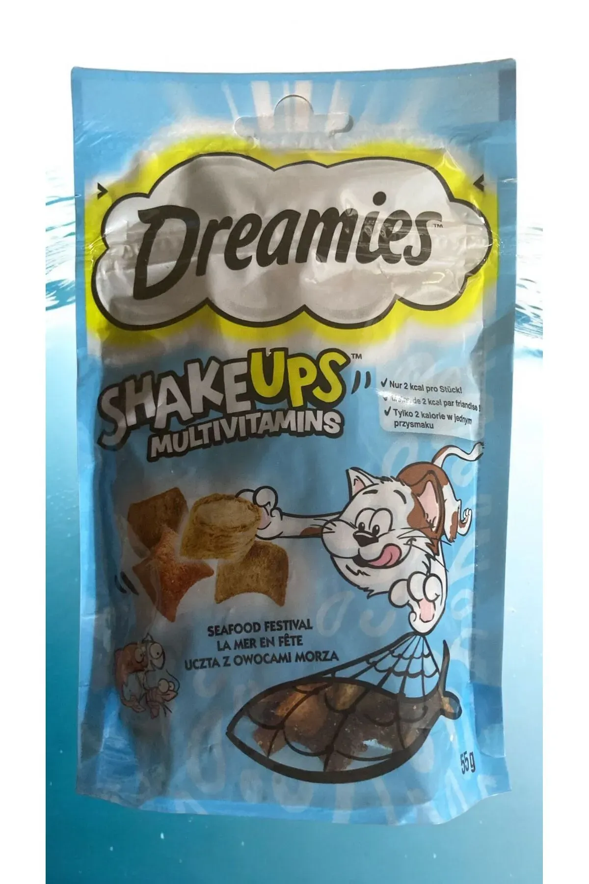 Dreamies Deniz ürünleri ShakeUps Seafood Celebr. 55g