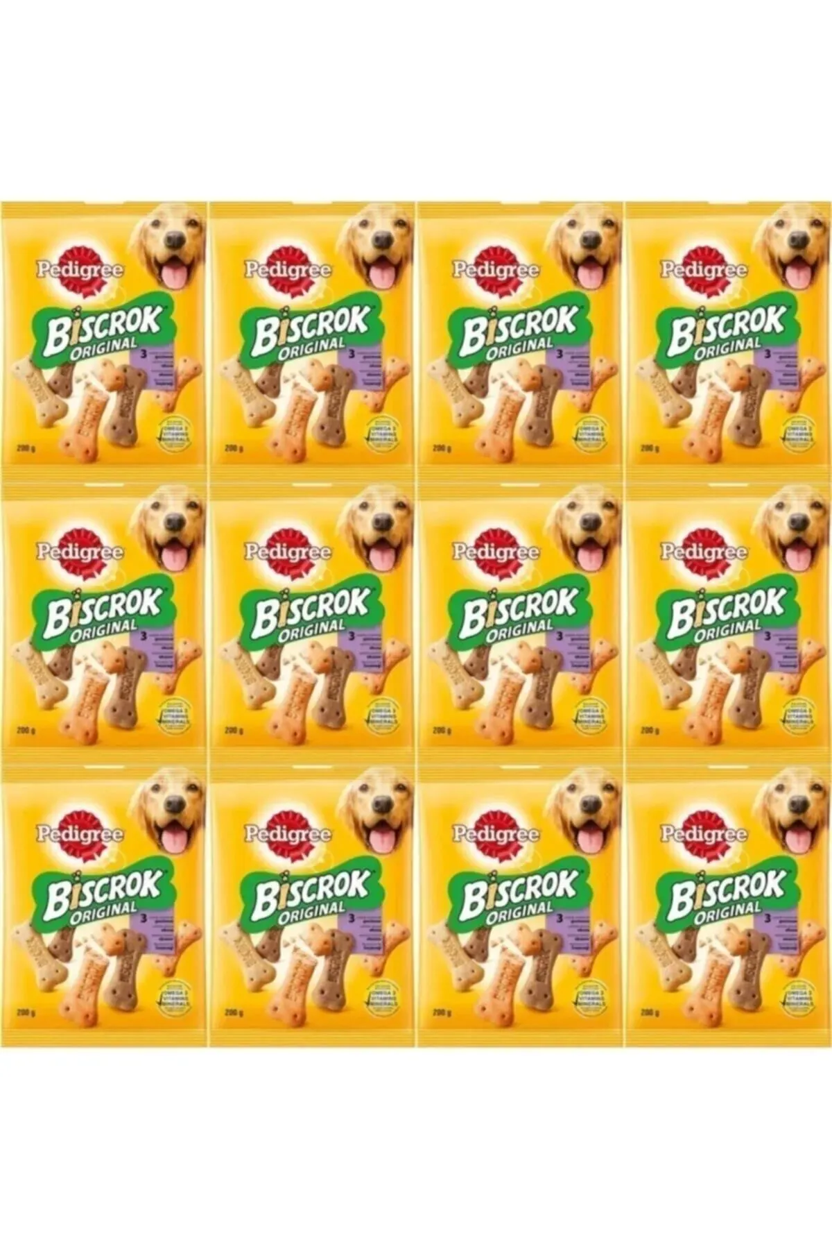 Pedigree Biscrok 200 Gram*12